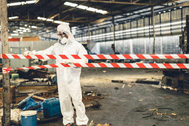 Professional Drug Lab Cleanup technician working in Plymouth, NE